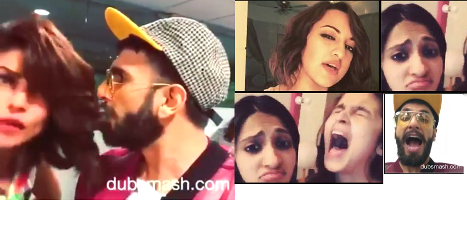 Funny Dubsmash By Bollywood  Celebrities ( Salman Khan, Ranveer Singh, Sonkashi Sinha)