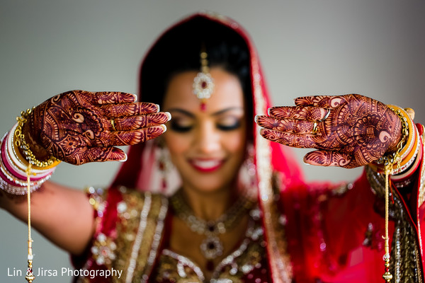 Disha Parmar and Rahul Vaidya's wedding lehenga. | Indian bride poses,  Indian bride photography poses, Indian wedding couple photography