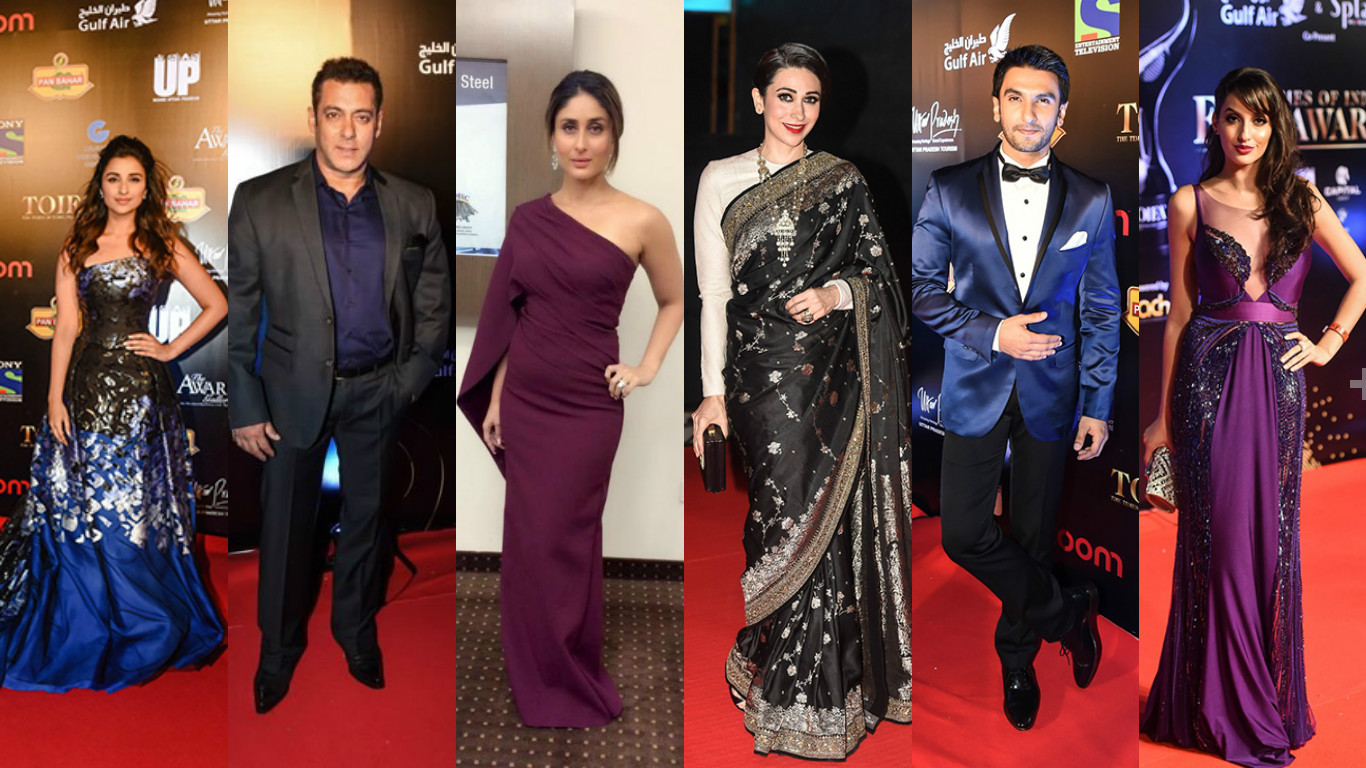 Know the Best Dressed Bollywood Celebrities from TOIFA Awards 2016 Red Carpet