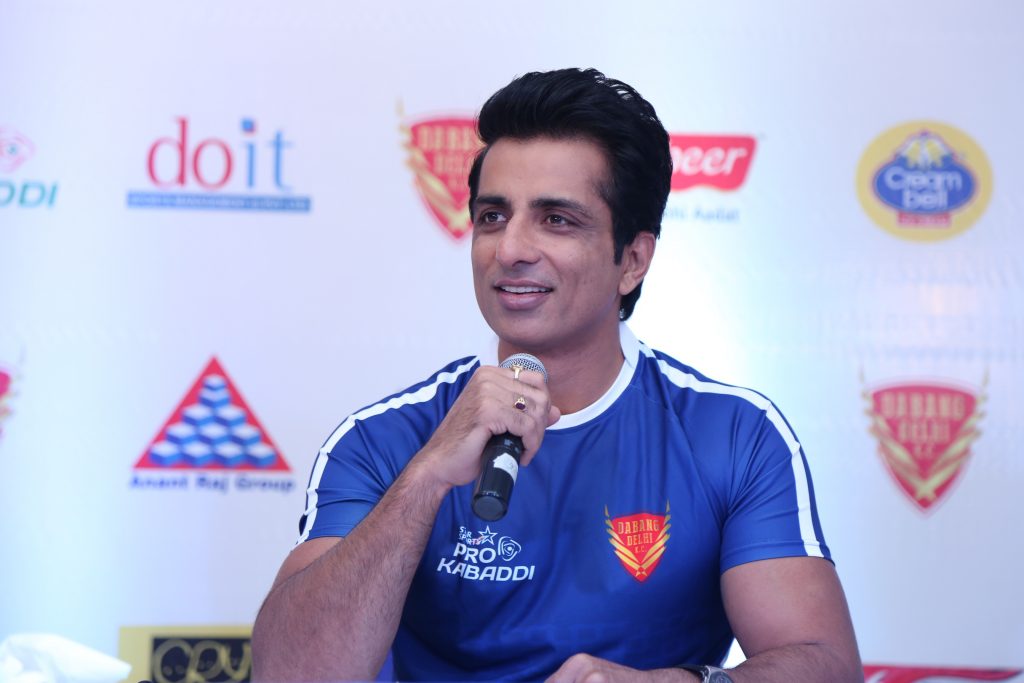 Dabang Delhi signs Sonu Sood as the Team Ambassador – Pro Kabaddi