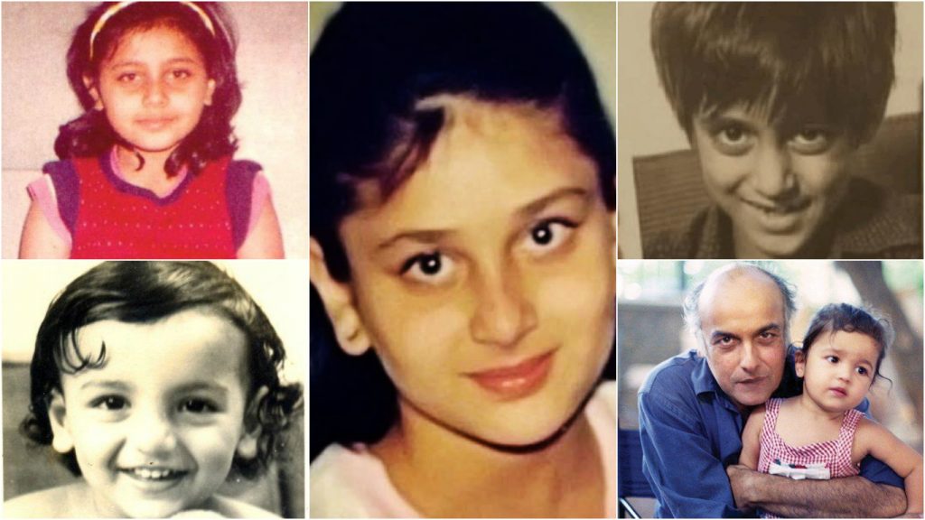 Childhood Pictures of Bollywood Celebrities