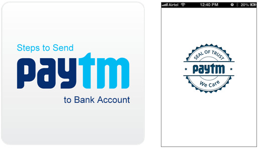 Steps to transfer Paytm money directly to your bank account