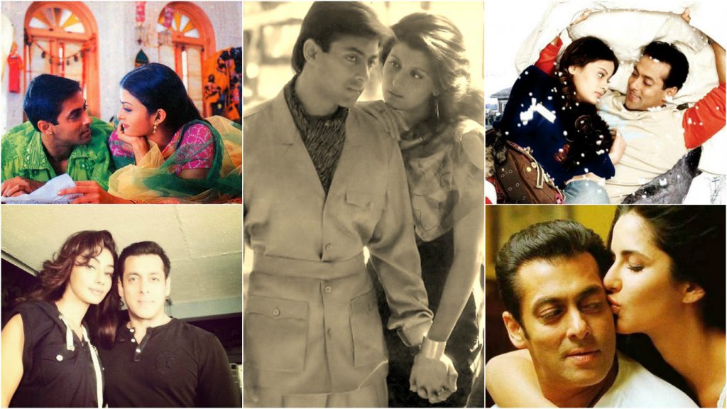 Salman Khan And His Long List of Beautiful Girlfriends