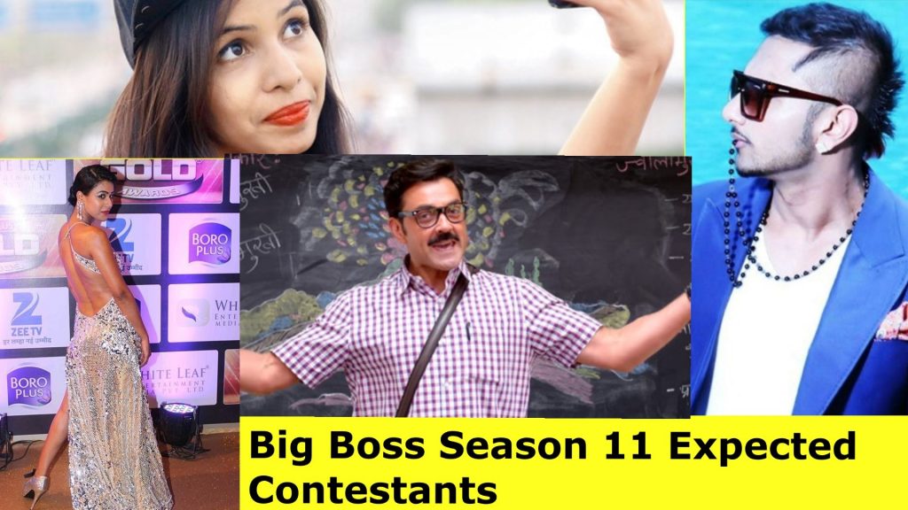 Big Boss Season 11 Expected Contestants Name