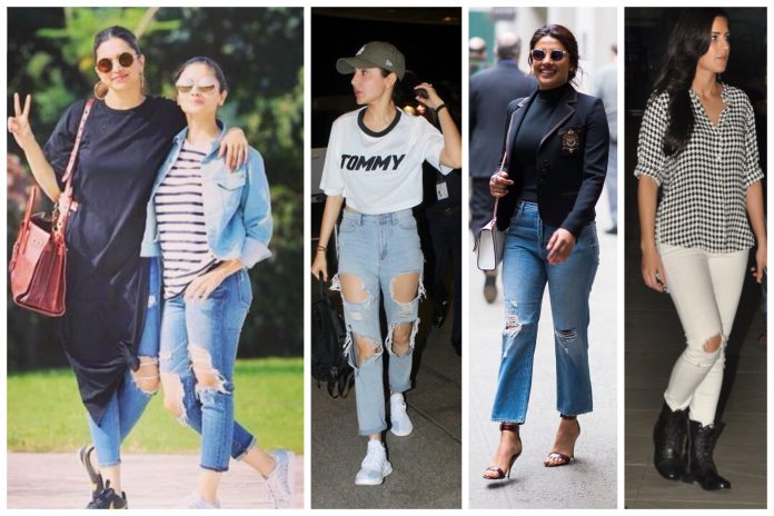 Bollywood's leading ladies who loves to endorse Ripped Jeans